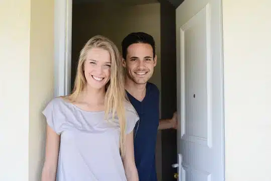 Jessica and Ryan Collins Tarrytown homeowners in Austin, TX